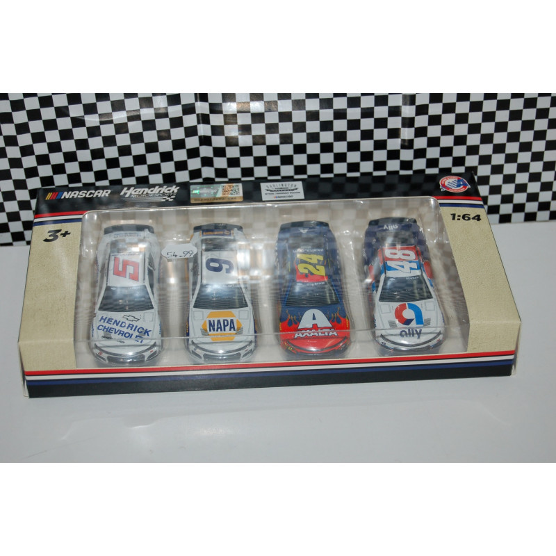 Coffret Hendrick Motorsports, Darlington Throwback 4-Pack, CUP 2022 1/64