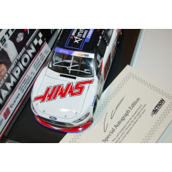 00 Cole Custer, Haas Automation, Champion, - FOIL NUMBER, 1/24 XFINITY 2023 HO AUTOGRAPHIER